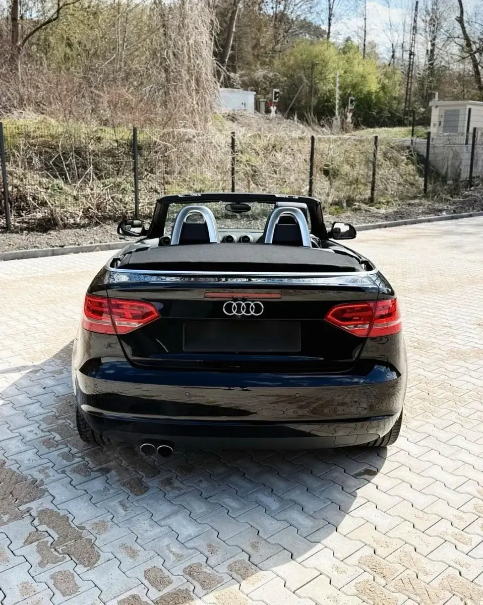 Gebraucht Audi A3 Cabriolet Design 200 PS (147 kW) 2008 Schwarz Cabrio