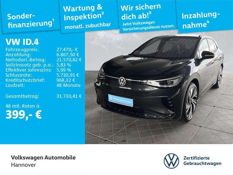 Mangangrau metallic Gebraucht 2022 VW ID.4 GTX SUV | 27.470 € (Guter Preis) - Bild 1/3
