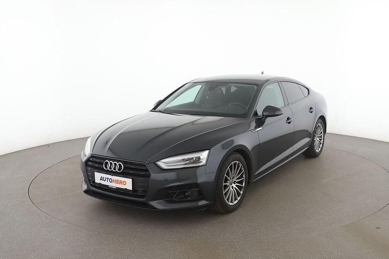 Grau Gebraucht 2018 Audi A5 Sportback Limousine | 21.930 € (Guter Preis) - Bild 1/3