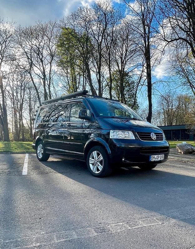 Schwarz Gebraucht 2007 VW T5 Highline Van | 19.950 € - Bild 1/4