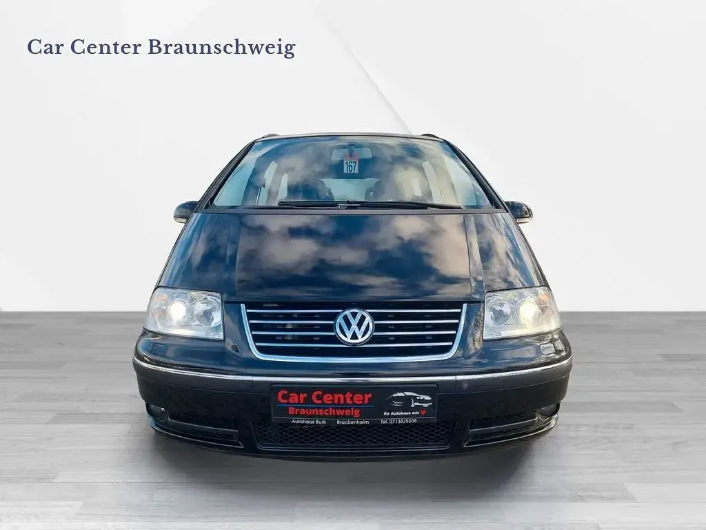 Brugt VW Sharan Highline 140 HK (102 kW) 2007 Sort MPV