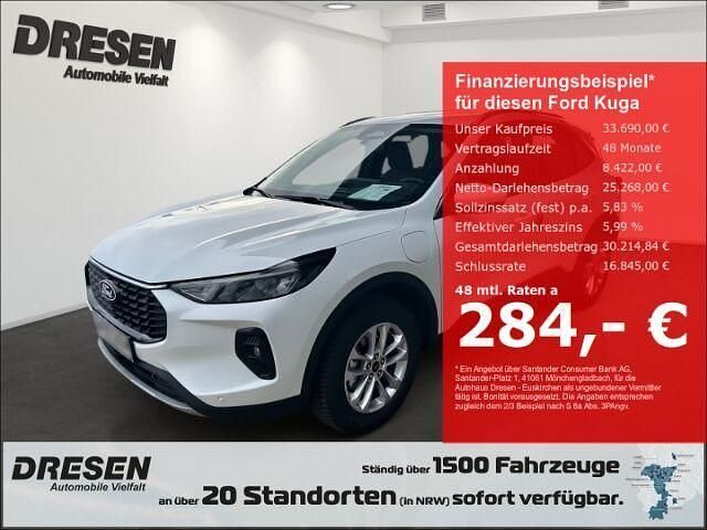 Frostweiß Gebraucht 2024 Ford Kuga Titanium SUV | 34.490 € (Superpreis) - Bild 1/4