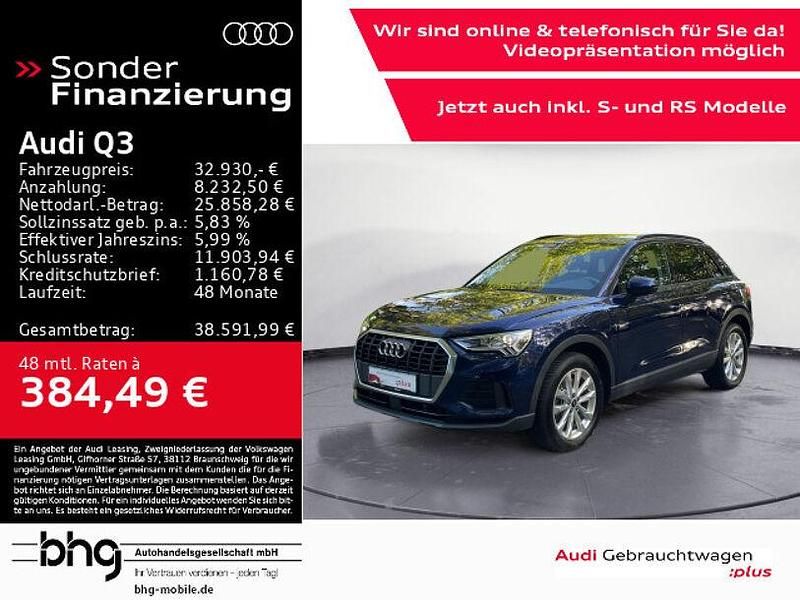 Braun Gebraucht 2022 Audi Q3 Advanced SUV | 32.930 € (Guter Preis) - Bild 1/4