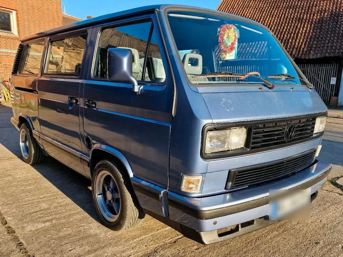 Gebraucht VW T3 Edition 1990 Blau Van