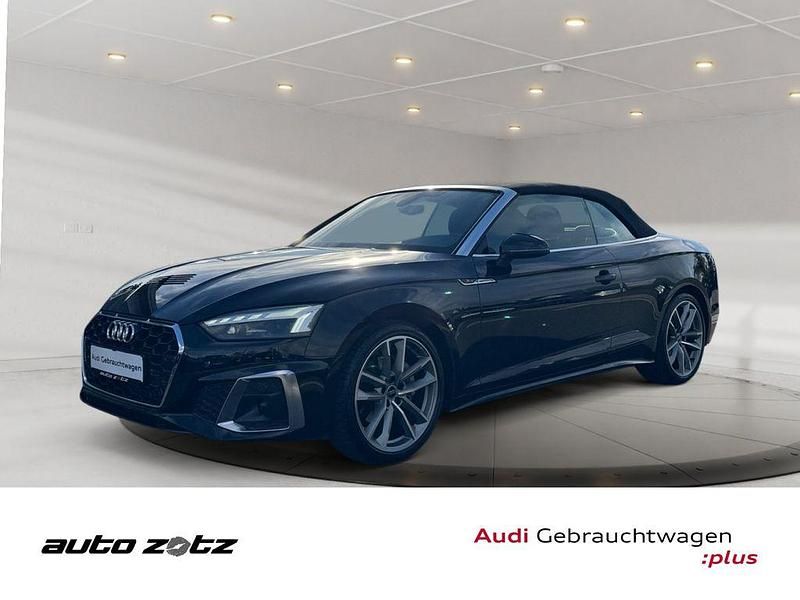 Schwarz Gebraucht 2024 Audi A5 Cabriolet S-Line Cabrio | 49.990 € (Fairer Preis) - Bild 1/4