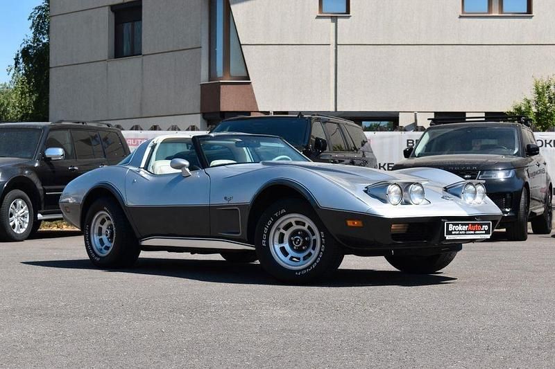 Grau Gebraucht 1978 Corvette C3 Cabrio | 28.900 € - Bild 1/4
