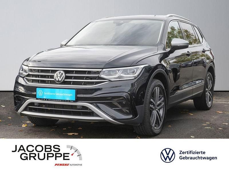 Schwarz Gebraucht 2022 VW Tiguan Allspace Elegance SUV | 34.930 € (Fairer Preis) - Bild 1/3