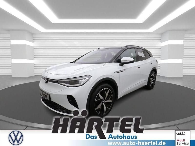 Gletscherweiss (white), metallic Gebraucht 2022 VW ID.4 GTX SUV | 33.200 € (Fairer Preis) - Bild 1/4