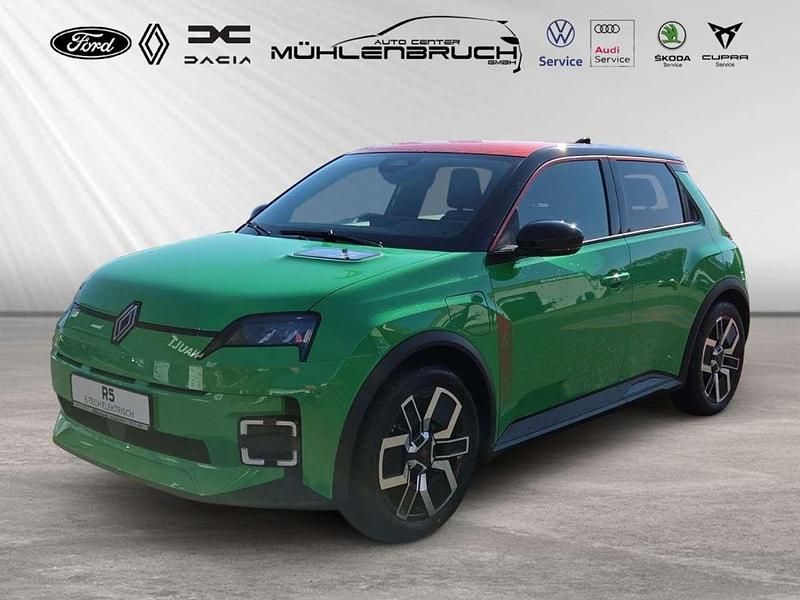 Neu Renault 5 E-Tech Komfort 110 kW (150 PS) 2026 Pop green! metallic, dach blac Kleinwagen