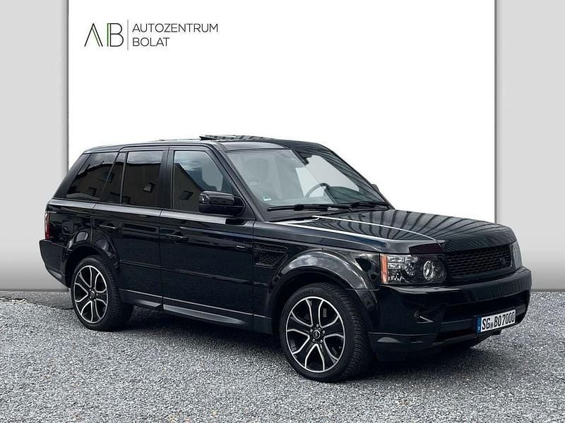 Schwarz Gebraucht 2013 Land Rover Range Rover Sport HSE SUV | 17.900 € (Superpreis) - Bild 1/4