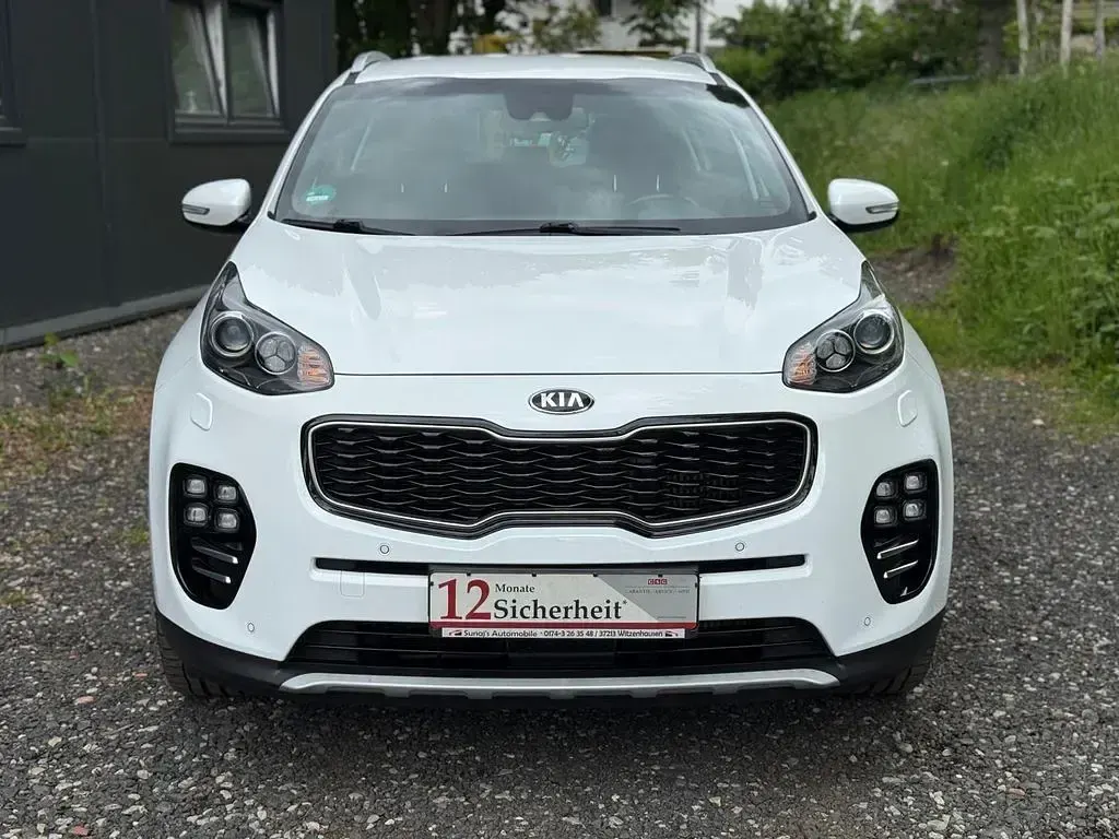 Gebraucht Kia Sportage GT-Line 185 PS (136 kW) 2018 Weiß SUV