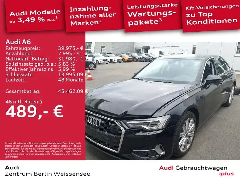 Gebraucht Audi A6 Advanced Plus 265 PS (194 kW) 2024 Mythosschwarz metallic Limousine