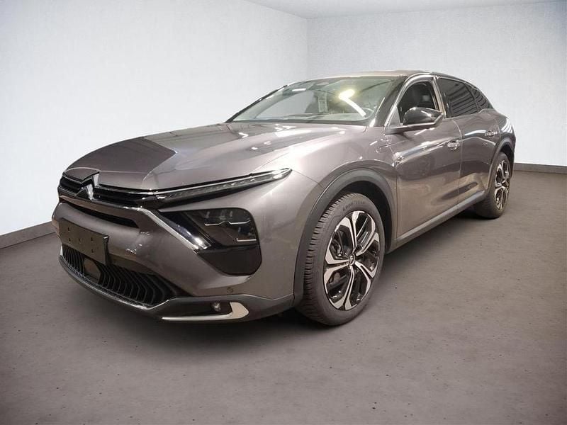 Grau platiniumgrau (metalliclackierung (metallic) Gebraucht 2024 Citroën C5 X PureTech Limousine | 18.480 € (Superpreis) - Bild 1/4