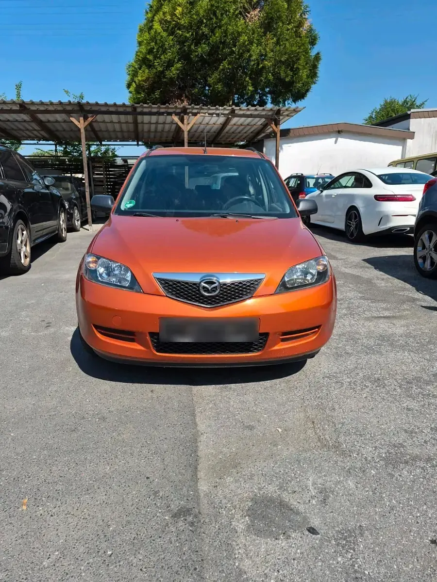 Gebraucht Mazda 2 80 PS (58 kW) 2003 Orange Kleinwagen