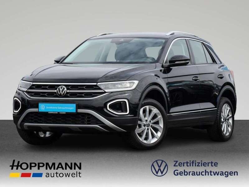 Deep black perleffekt Gebraucht 2023 VW T-Roc Style SUV | 27.481 € (Fairer Preis) - Bild 1/3