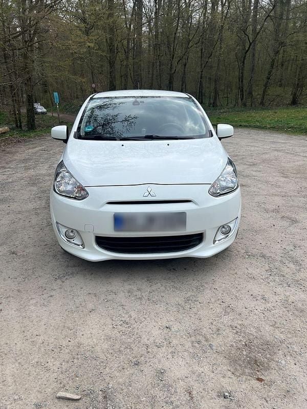 Second-hand Mitsubishi Space Star 80 CP (58 kW) 2015 Alb Hatchback