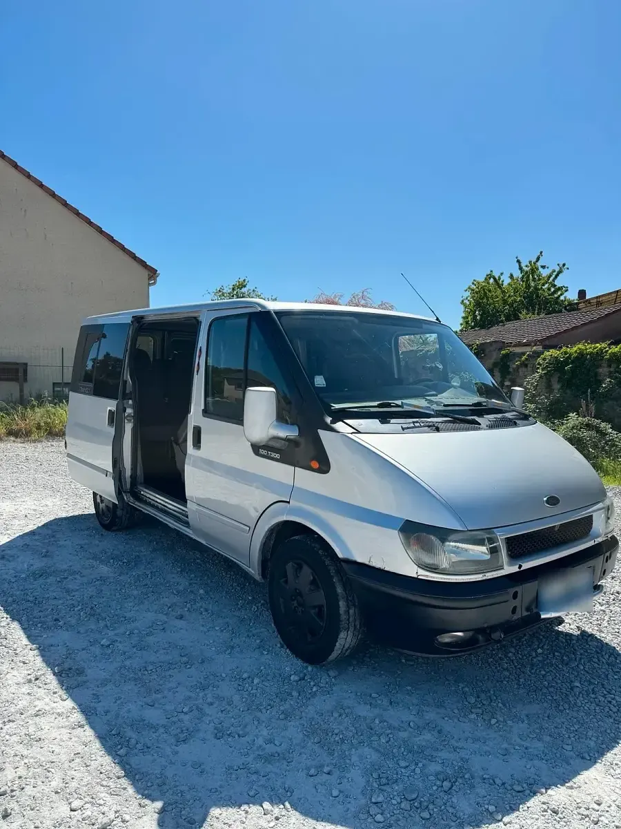 Gebraucht Ford Transit 101 PS (74 kW) 2004 Silber Van / Kleinbus