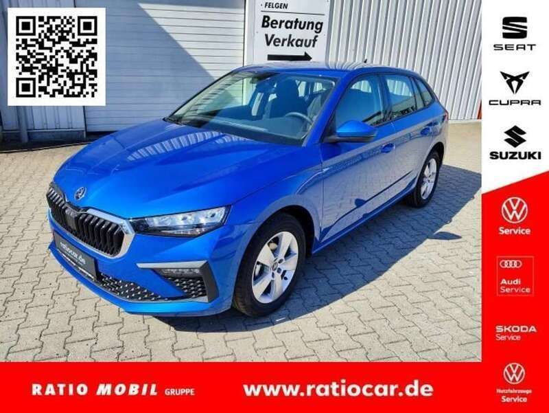 Raceblau/ocean blau metallic Neu 2025 Skoda Scala Selection Kleinwagen | 22.970 € (Teuer) - Bild 1/4
