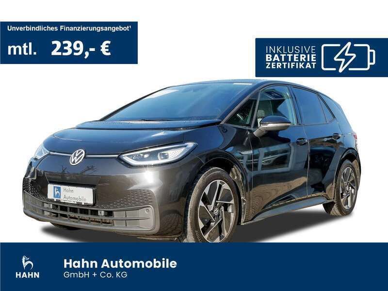 Grau Gebraucht 2020 VW ID.3 Pro Performance Kleinwagen | 20.460 € (Fairer Preis) - Bild 1/3