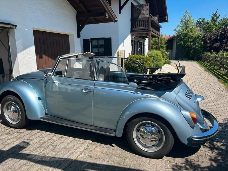 Blau Gebraucht 1972 VW Käfer Cabrio | 27.500 € - Bild 1/4