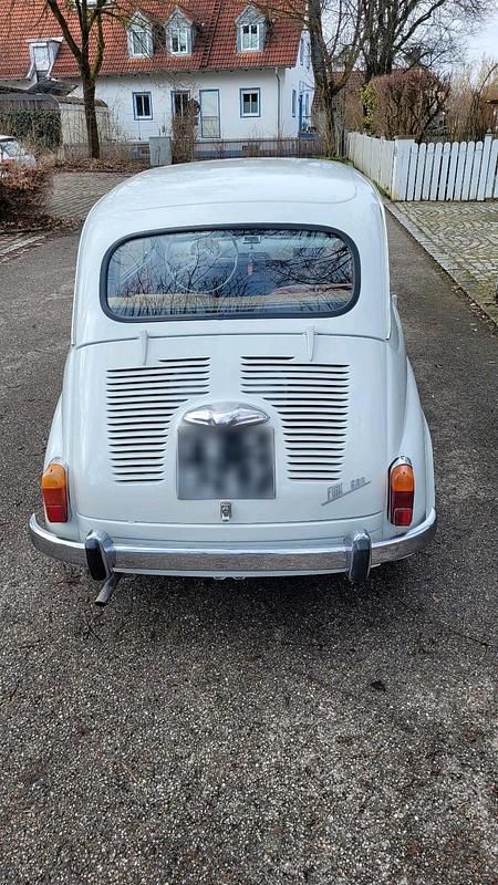 Gebraucht Fiat 600D 29 PS (21 kW) 1963 Weiß Kleinwagen