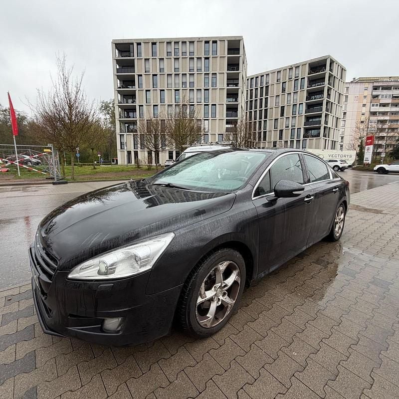 Gebraucht Peugeot 508 111 PS (81 kW) 2011 Schwarz Limousine