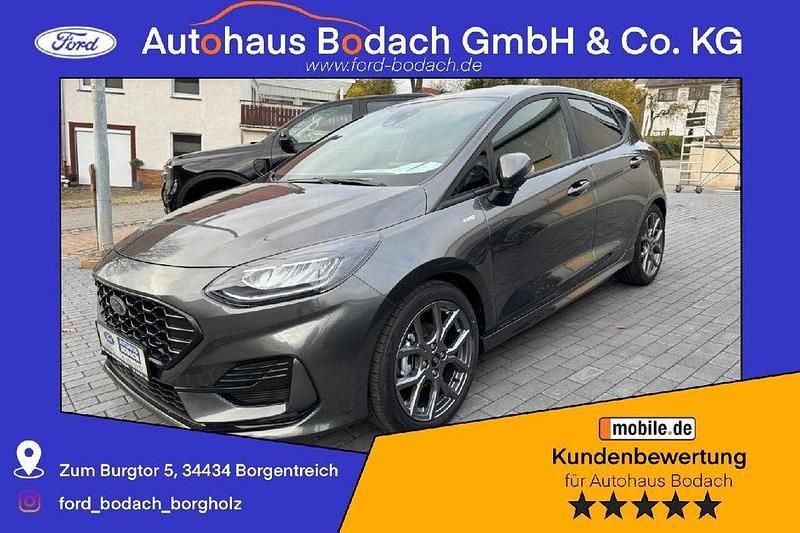 Grau Gebraucht 2023 Ford Fiesta ST-Line Kleinwagen | 19.990 € (Fairer Preis) - Bild 1/4