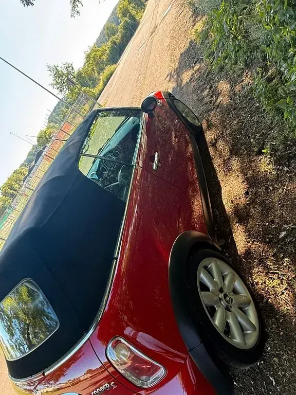 Usata Mini Cooper S Cabriolet 170 CV (125 kW) 2005 Rosso Cabrio