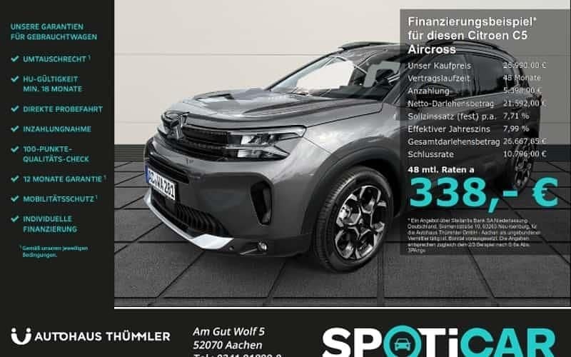 Grau Gebraucht 2025 Citroën C5 Aircross SUV | 26.990 € (Guter Preis) - Bild 1/4