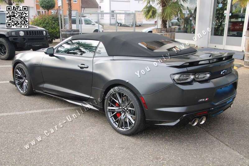 Gebraucht Chevrolet Camaro ZL1 659 PS (484 kW) 2023 Panther black matte Coupé