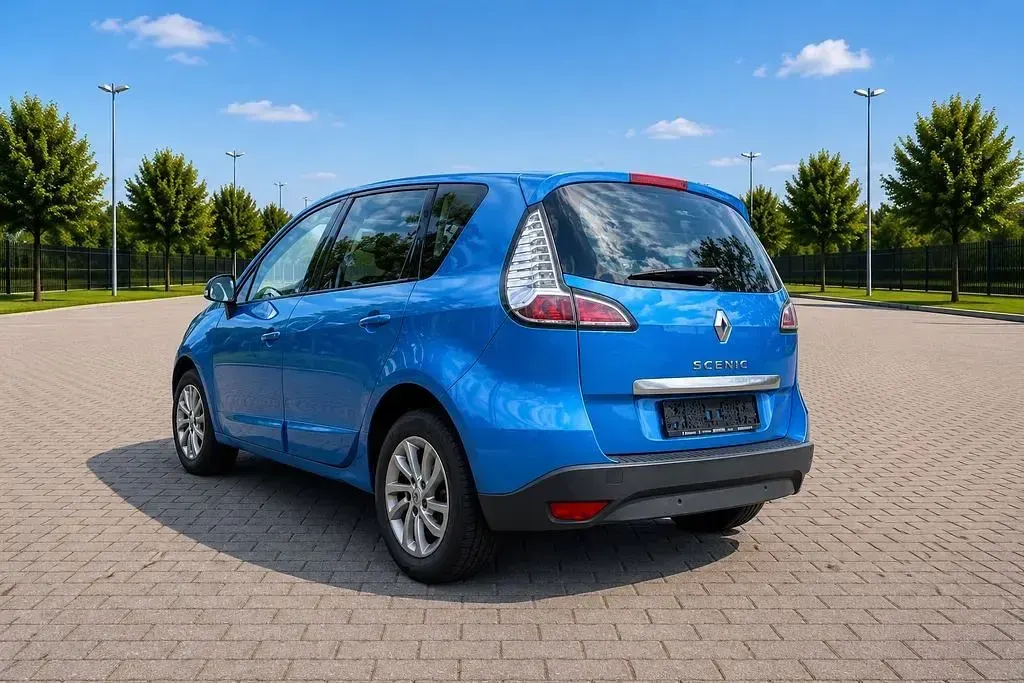 Gebraucht Renault Scénic III Dynamique 140 PS (102 kW) 2012 Blau Van / Kleinbus