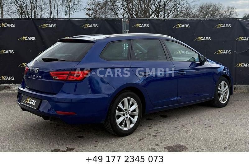 Gebraucht Seat Leon ST 116 PS (85 kW) 2018 Blau Kombi