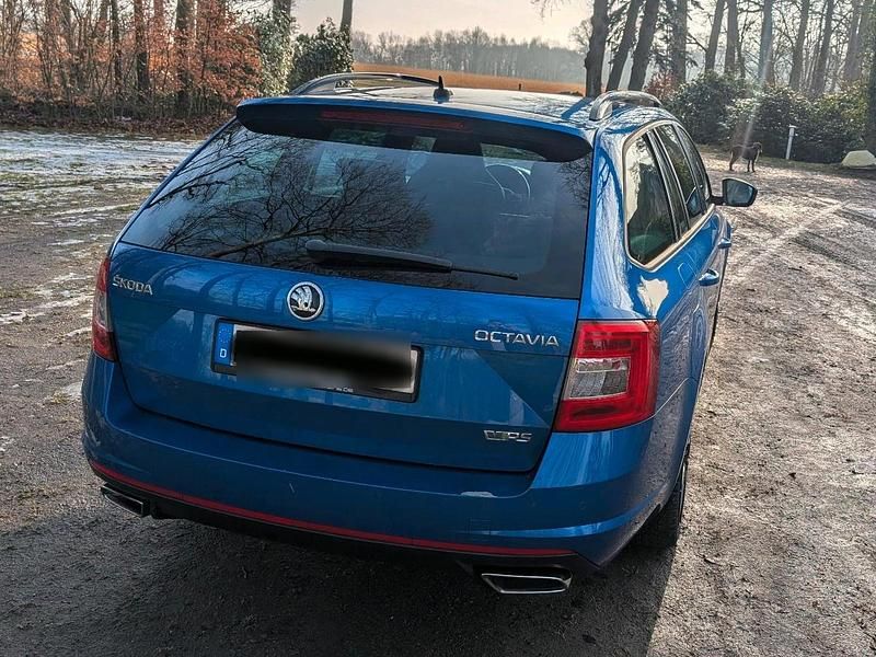 Gebraucht Skoda Octavia RS 184 PS (135 kW) 2016 Blau Kleinwagen