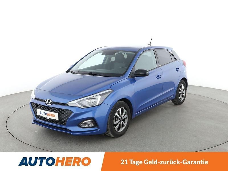 Blau Gebraucht 2019 Hyundai i20 YES! Limousine | 15.070 € (Etwas zu teuer) - Bild 1/3