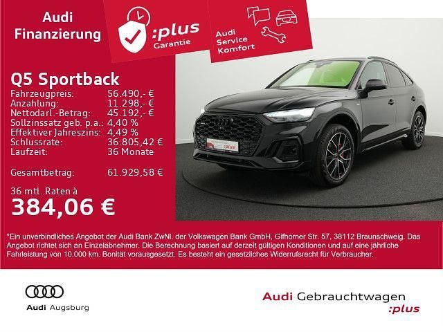 Schwarz Gebraucht 2025 Audi Q5 Sportback Business SUV | 56.490 € (Etwas zu teuer) - Bild 1/4