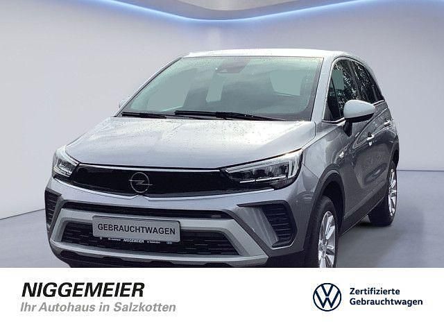 Silber (metallic) Gebraucht 2021 Opel Crossland Elegance SUV | 13.980 € (Fairer Preis) - Bild 1/4