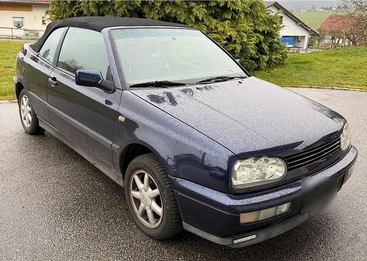 Violet Gebraucht 1995 VW Golf Cabriolet Karmann Cabrio | 1.199 € - Bild 1/4