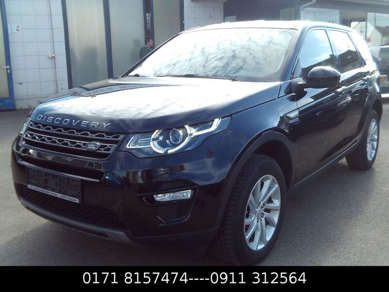 Santorini black Gebraucht 2018 Land Rover Discovery Sport SE SUV | 16.900 € (Fairer Preis) - Bild 1/4