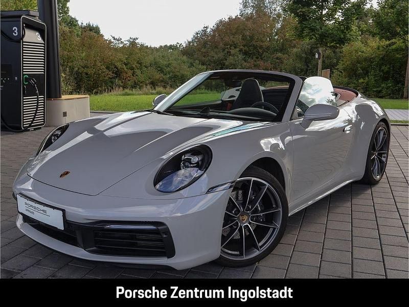 Weiss Gebraucht 2019 Porsche 911 Carrera Cabriolet Sport Cabrio | 121.980 € (Teuer) - Bild 1/4