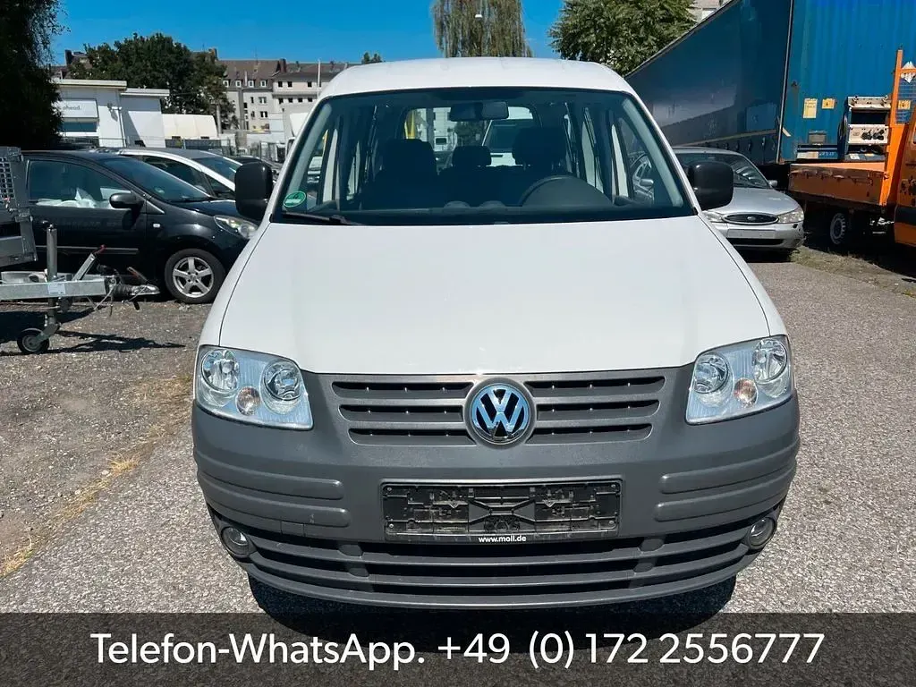 Gebraucht VW Caddy Life 109 PS (80 kW) 2009 Weiß Van / Kleinbus