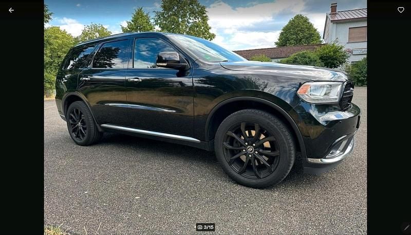 Gebraucht Dodge Durango 300 PS (220 kW) 2017 Schwarz SUV