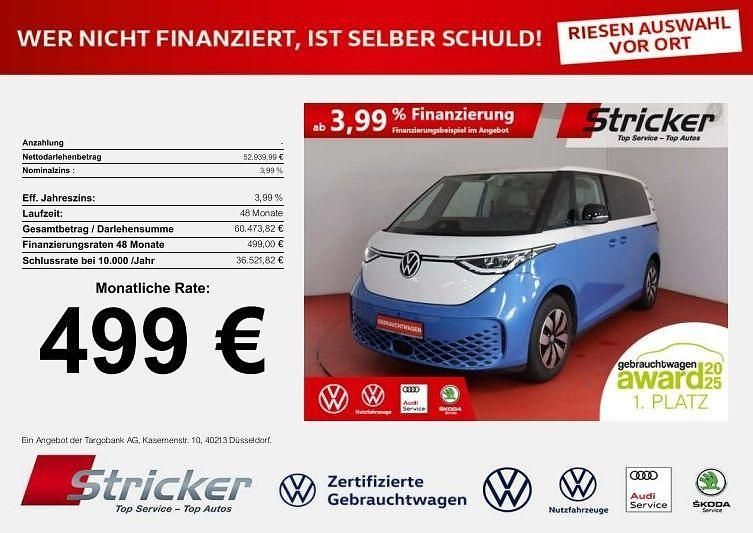 Gebraucht VW ID. Buzz Pro 210 kW (286 PS) 2025 Candyweiß/medium blue Van / Kleinbus