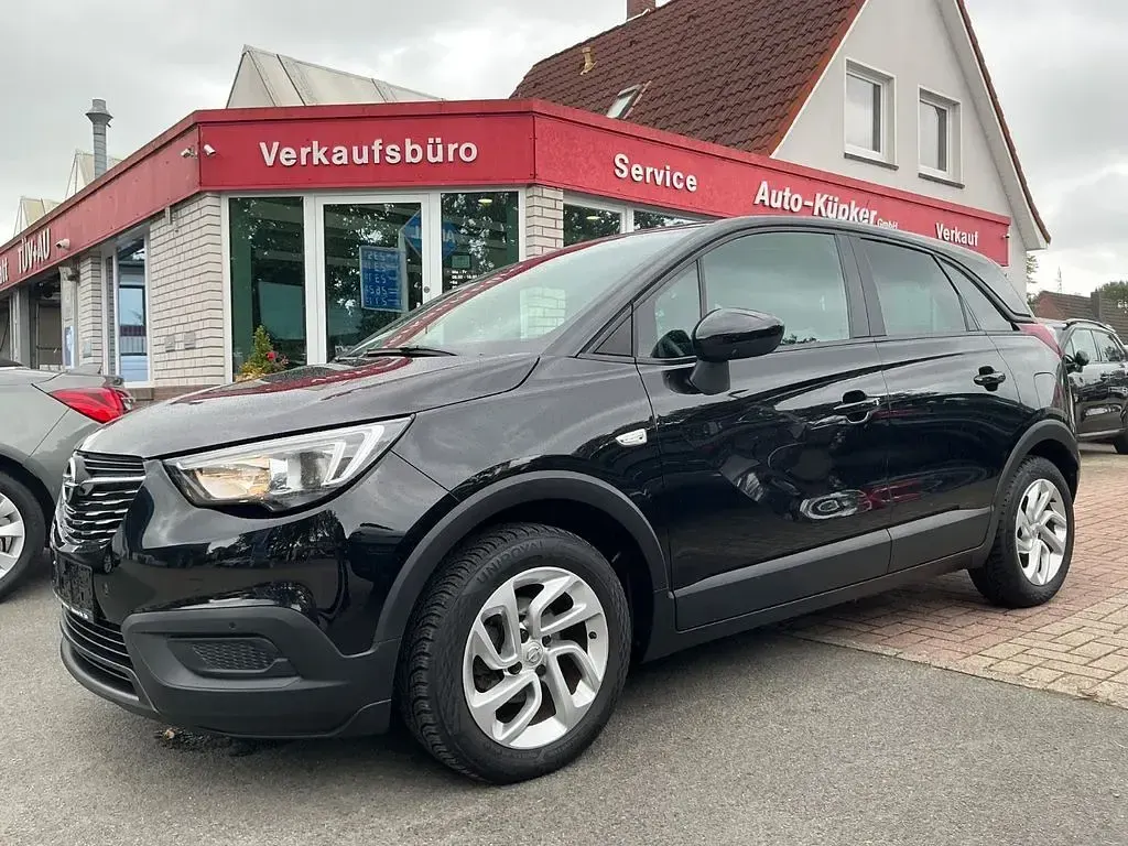 Gebraucht Opel Crossland 82 PS (60 kW) 2019 Schwarz SUV