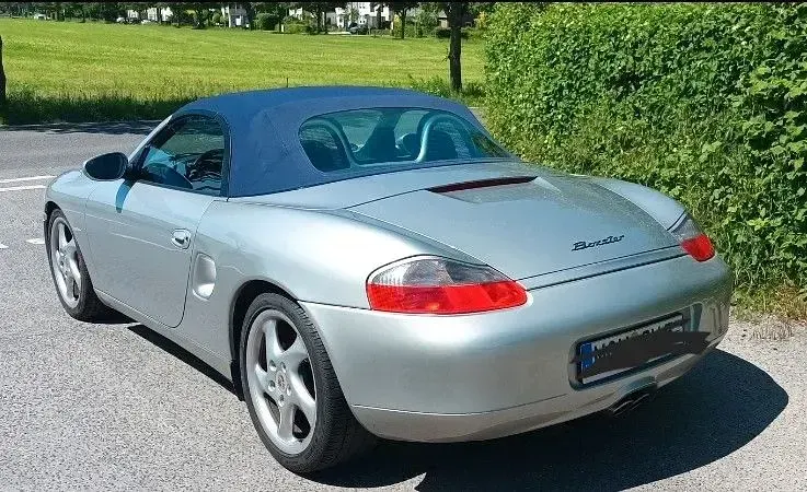 Brugt Porsche Boxster 204 HK (150 kW) 1999 Sølv Cabriolet