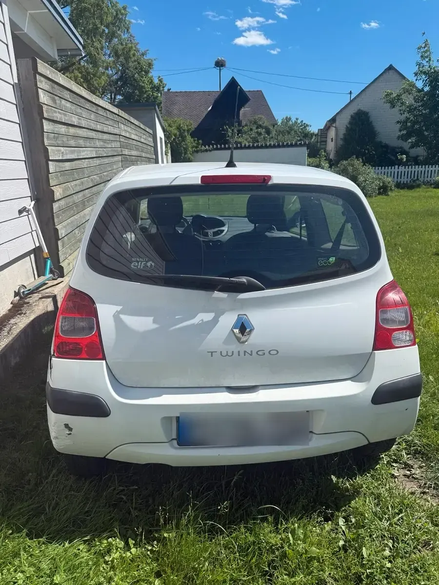 Gebraucht Renault Twingo 56 PS (41 kW) 2009 Weiß Kleinwagen