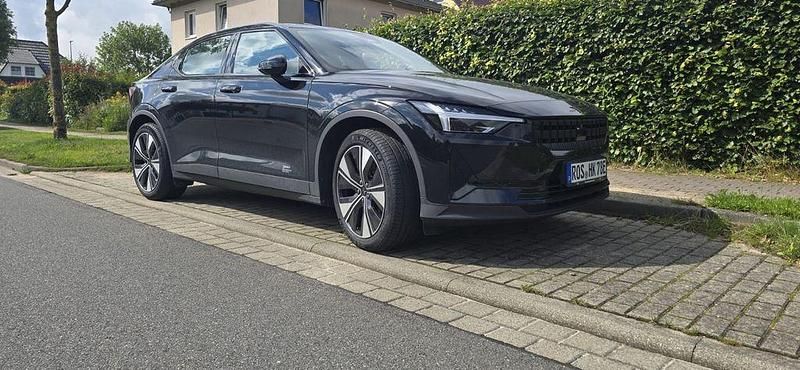 Schwarz Gebraucht 2022 Polestar 2 Long Range Dual motor Limousine | 29.990 € (Superpreis) - Bild 1/4