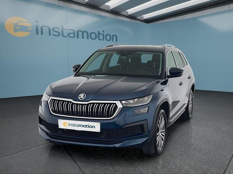 Blau Gebraucht 2022 Skoda Kodiaq SUV | 39.549 € (Teuer) - Bild 1/4