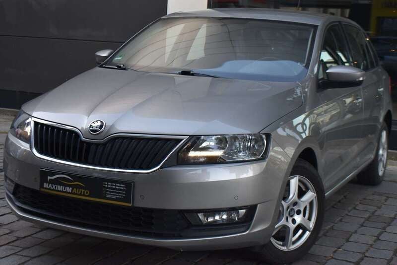 Cappuccinobeige metallic Gebraucht 2019 Skoda Rapid Ambition Kleinwagen | 10.500 € (Guter Preis) - Bild 1/4