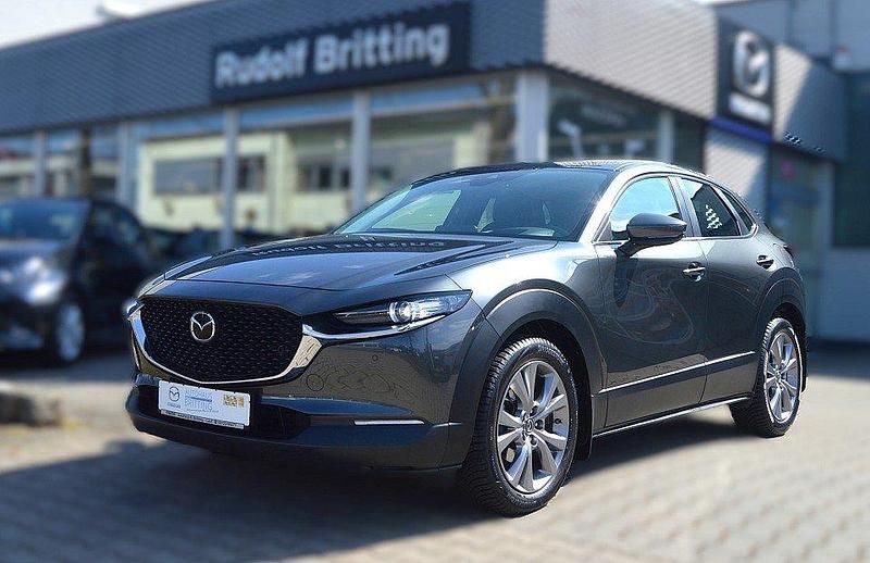 Gebraucht Mazda CX-30 Selection 122 PS (89 kW) 2022 Machine grey (metallic) SUV