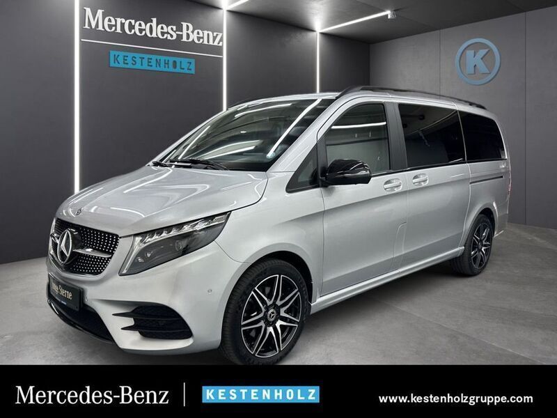 Brillantsilber Gebraucht 2023 Mercedes V300 AMG Van / Kleinbus | 70.980 € (Etwas zu teuer) - Bild 1/4